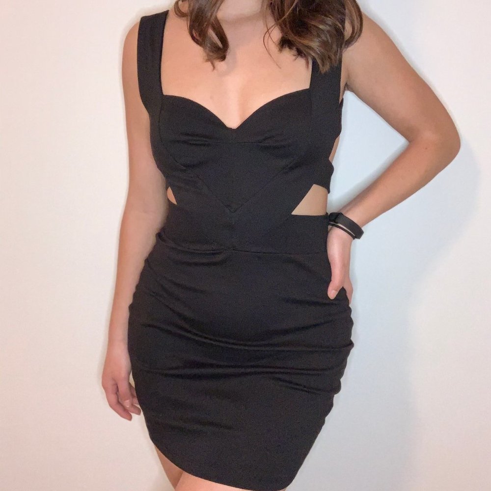 Sexy Little Black Dress | Strapped Back